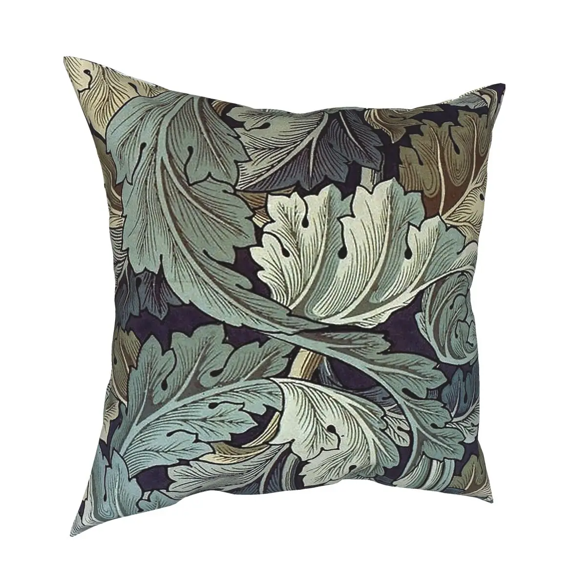 Acanthus By William Morris Pillow Case Home Decorative Floral Vintage Cushion Cover Throw Pillow for Home Polyester Novelty