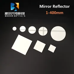 Optics Metal External Reflection AL Mirror Coating Protection  N-BK7(H-K9L ) Optical Glass Reflector Accept Customization