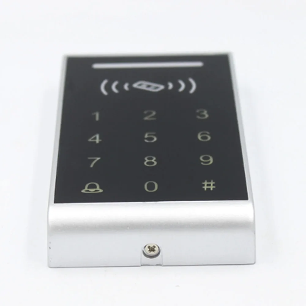 125khz RFID Card Backlight Touch Access Control keypad EM Card Reader Door Lock opener wiegand 26 output Proximity Card Reader