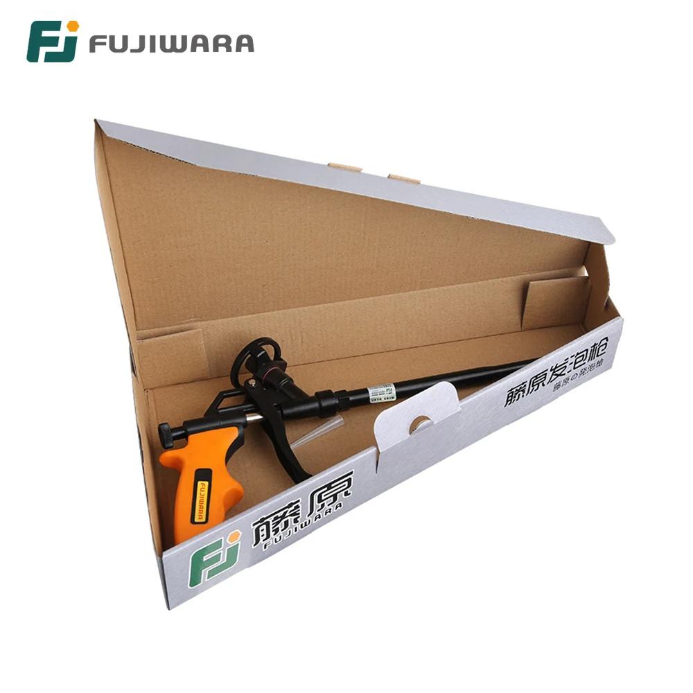 FUJIWARA Fluorocarbon Metal Foam Gun Foam Rubber Filling Agent Polyurethane Foam Sealing Filler Spray Gun