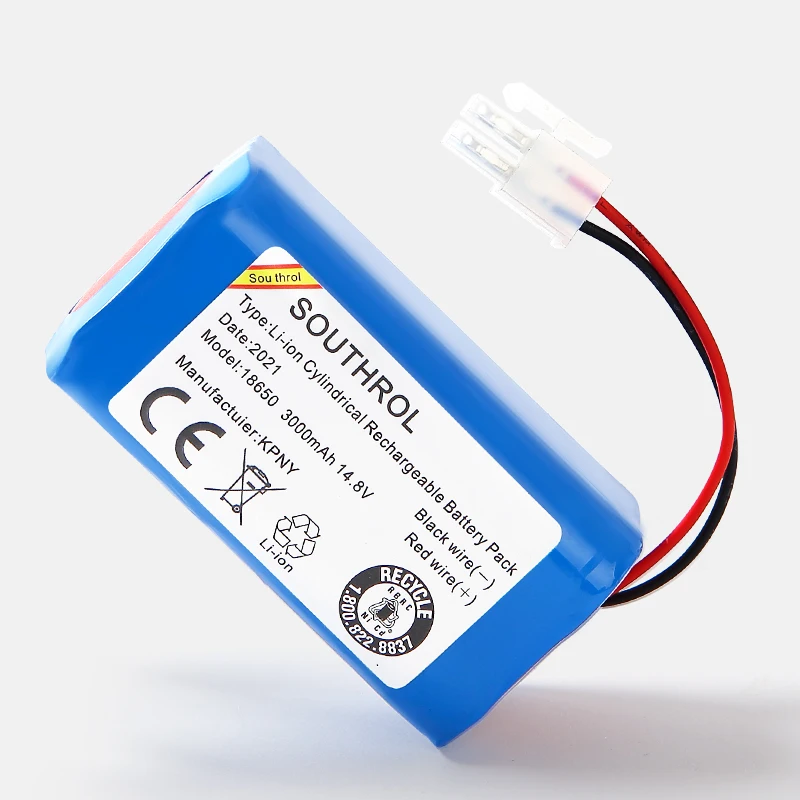 Alta qualidade 14.8v 3000/3500mah bateria para ilife ecovacs a4s, a4, a6, a9, v7, v7s, v7s pro, v7s mais chuwi ilife 4S 1p bateria