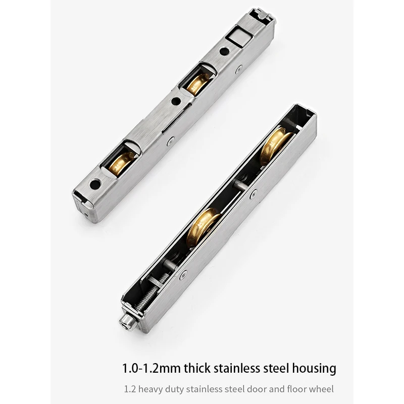 

2pcs sliding door track stainless steel bearing groove wheel sliding door pulley door window wheel