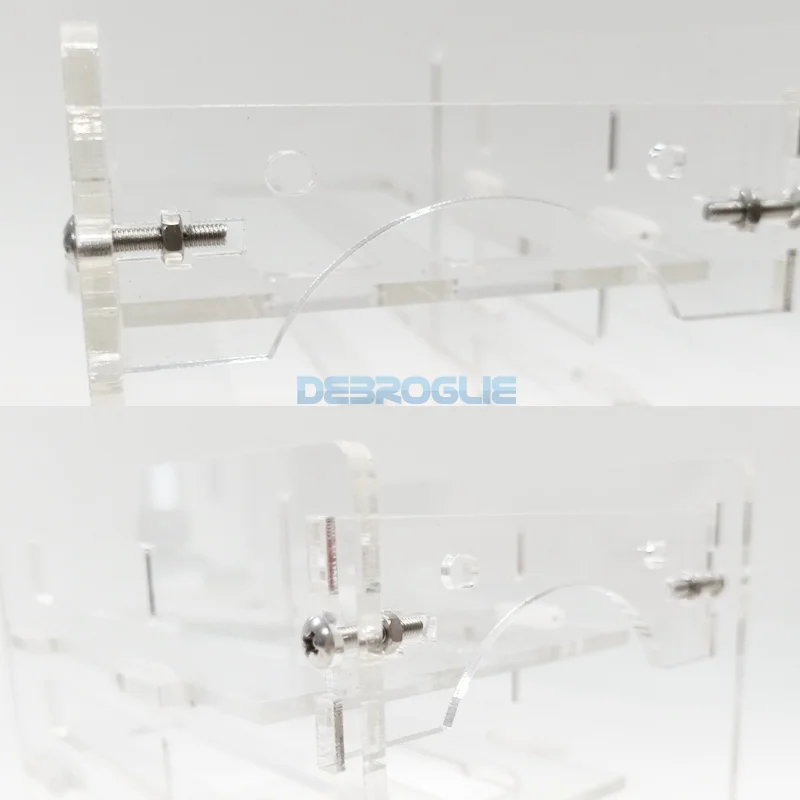 Mobiele Harde Schijf Plaatsen Fan Cooling Beugel Rack 2.5 Inch Ssd Case Transparant Plaatsen Rack Multi-layer Harde schijf Rack