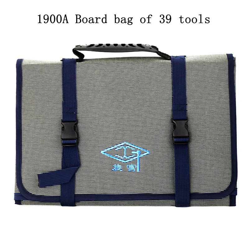 

Xuan Gong Piano Tuning Maintenance Tools Kit Kit 1900A Board Bag Of 39 Tools