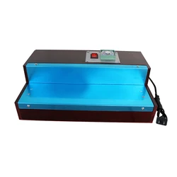 Electric BOPP Film Heat Shrink Wrapping Machine Transparent Blister Film Packaging Machine 220V For Perfume Cigarette Poker Box