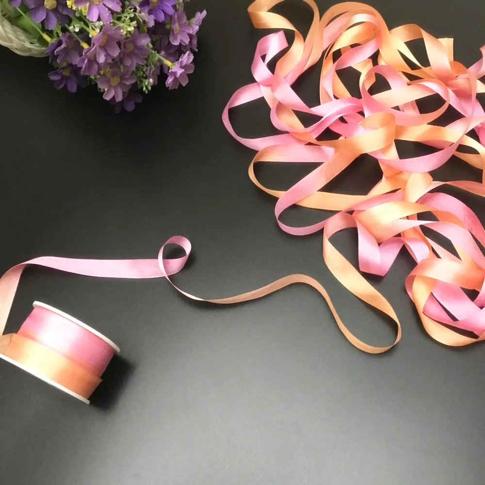 

13mm,100% real pure silk woven double face taffeta silk ribbons for embroidery and handcraft project,gift packing,high quality