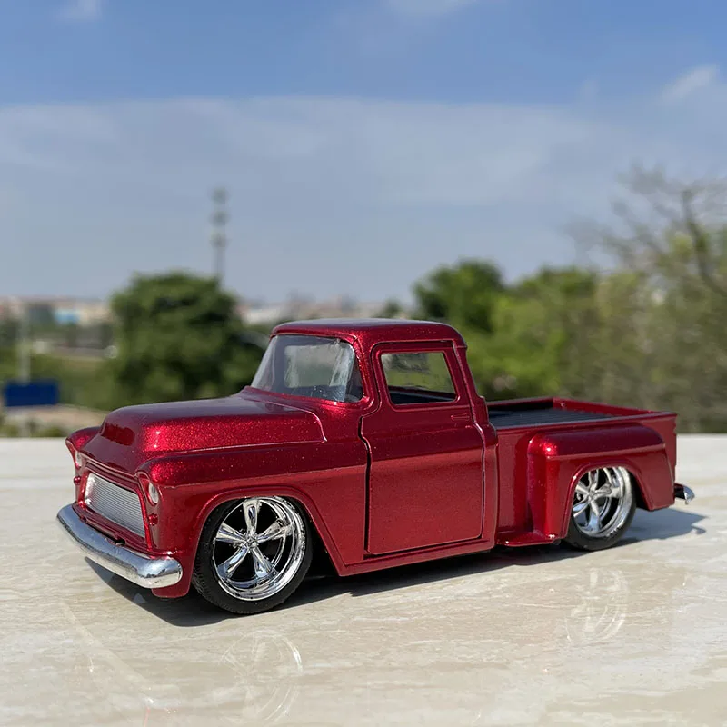 Diecast 1/32 Scale American Pickup Truck  Logistics Transport Truck Alloy Car Model Decoration Gifts Display Toy Car