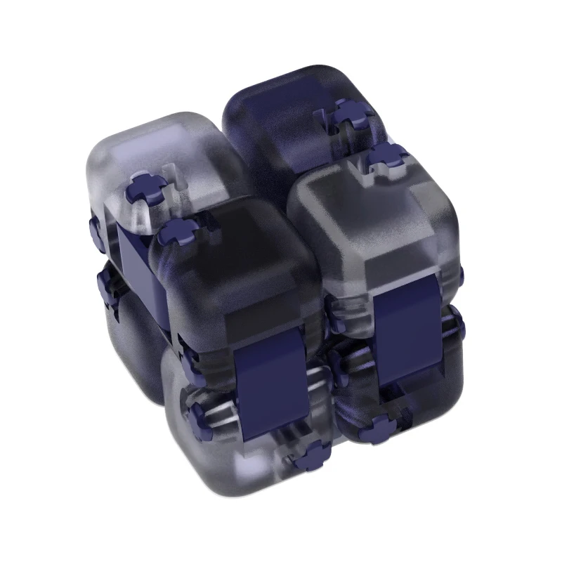 Xiaomi Mitu Bunte Fidget Cube Spinner Sieben Überraschung Fingertip Baustein Ziegel Spielzeug Puzzle Zusammensetzen Zufällige Farbe – Detail 9