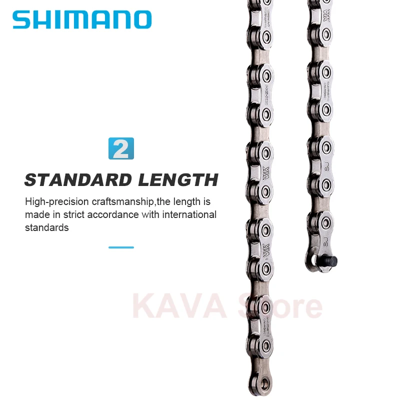 SHIMANO 11 Speed Chain CN-HG601 HG701 HG901 łańcuch rowerowy górski 116 linki z oryginalnym pudełkiem magiczna klamra szpilki droga część rowerowa