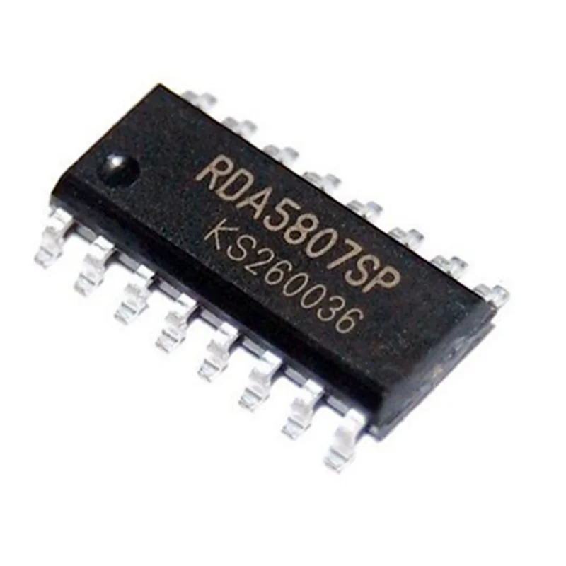 10 قطعة/الوحدة RDA5807SP RDA5807FP SOP-16 جديد الأصلي