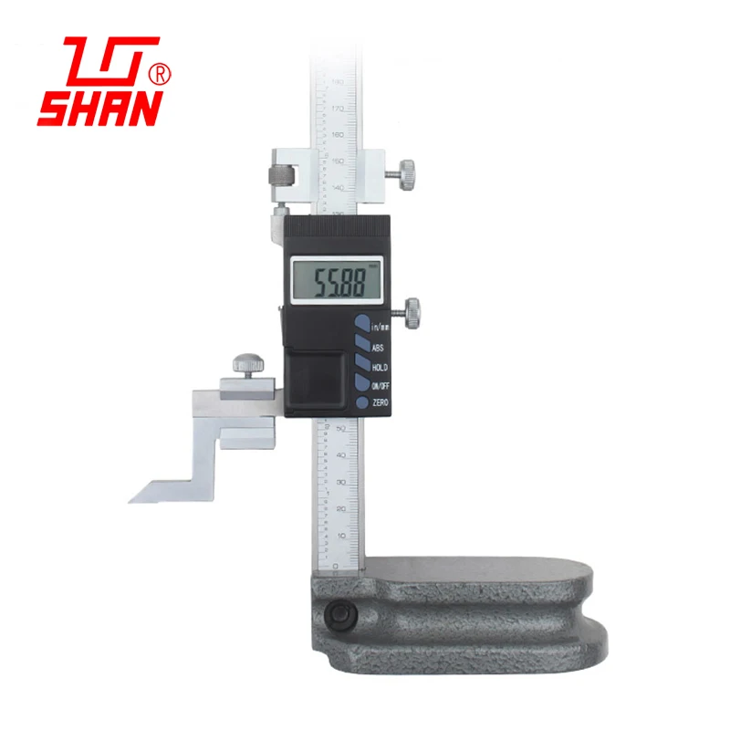 Electronic Digital height gauge 0-200 0-300 mm height gauge measuring instrument calipers with gauge