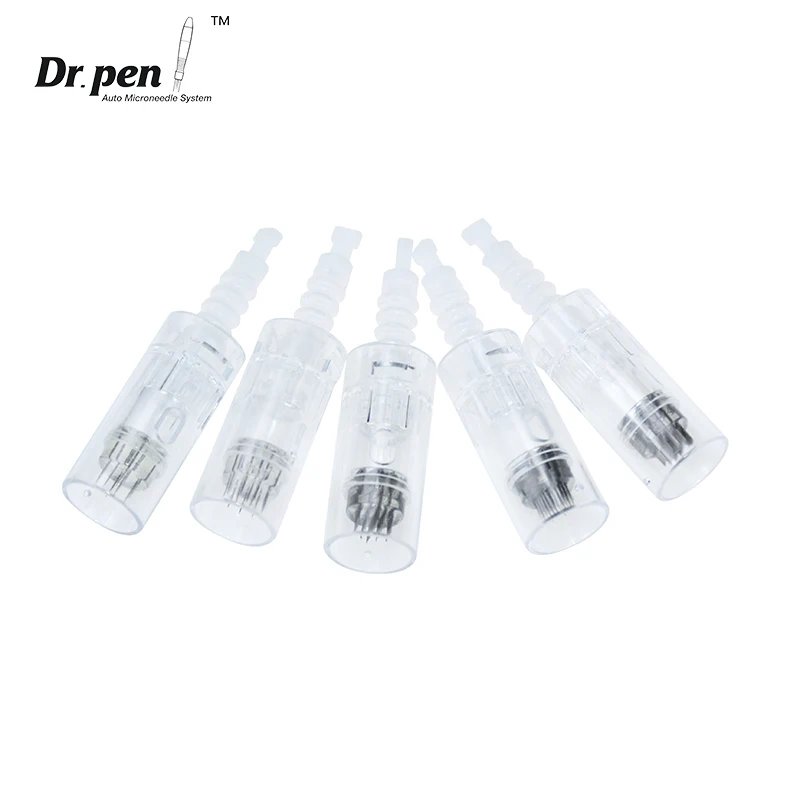 50 Pieces Derma Pen Needles Tip For Dr. pen E30 N2 M7 M5 Buckle Needle Cartridge Disposable Sterilized High Hygiene Package