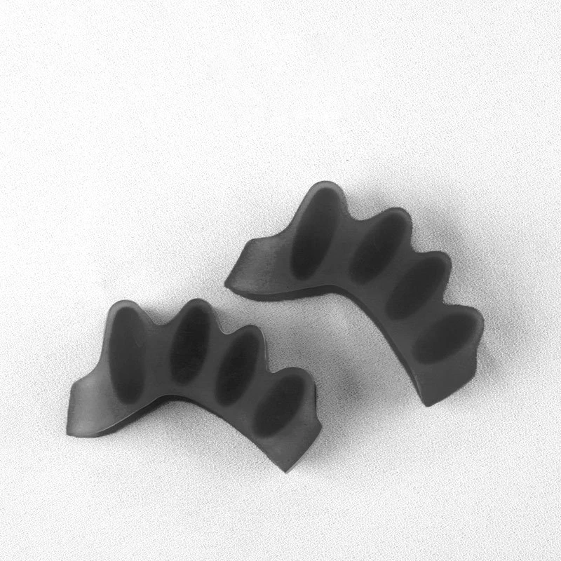 4pcs=2pairs Child Toe Separator Stretcher Silicone Bone Straightener Spreader  Hallux Valgus Corrector Foot Care For Kids