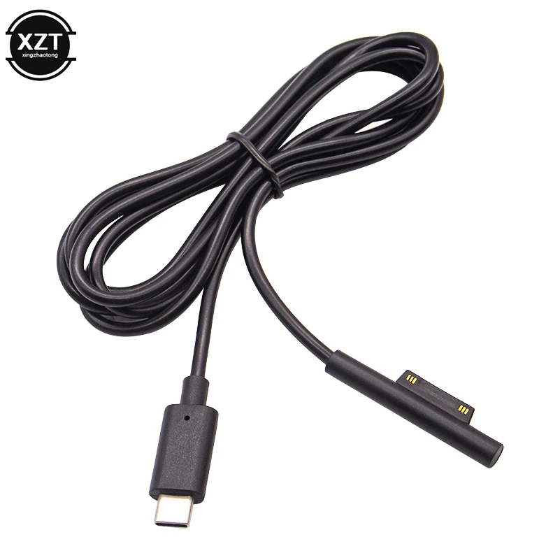 Кабель-адаптер USB Type-C, 1,5 м, 15 В, 3 А, для Microsoft Surface Pro 6 / 5 / 4 / 3
