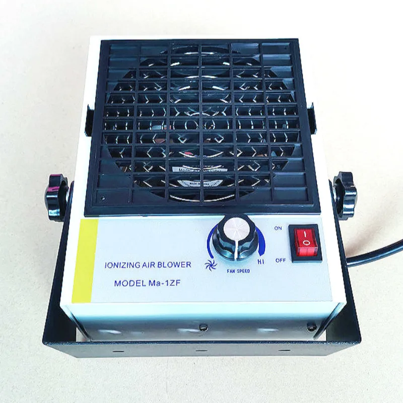 مزيل ثابت SL-801D مماثلة تيار مستمر منفاخ الهواء المؤين مع وظيفة التحذير المؤين مروحة الهواء ESD منفاخ المؤين
