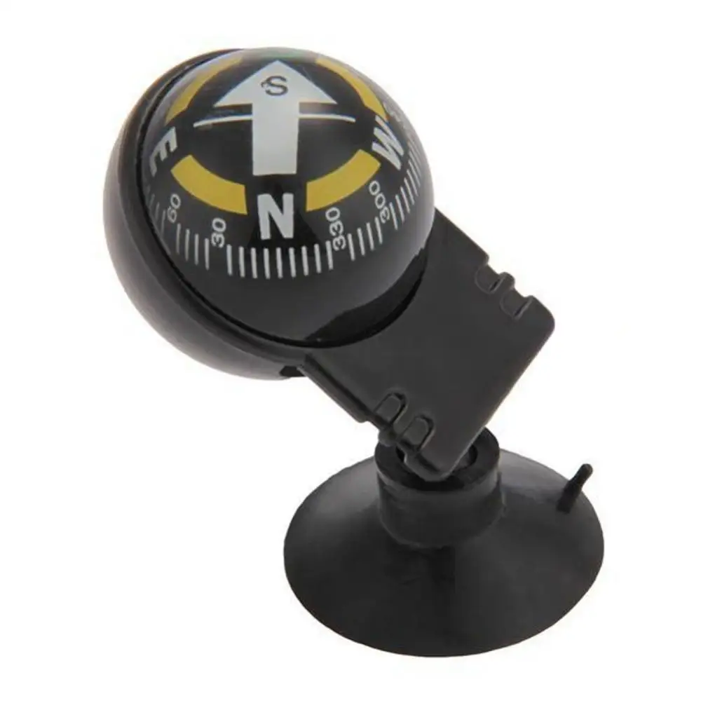 

50% Hot Sales Black Car Dashboard Boat Truck Suction Mount Pocket Navigation Compass Ball