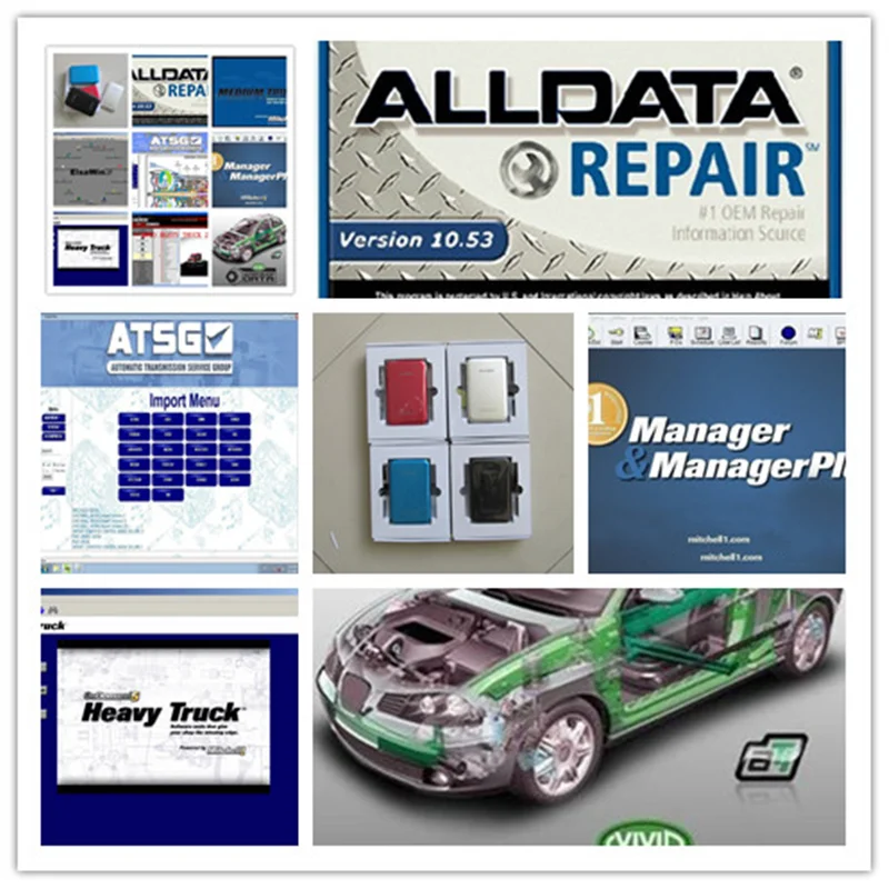 

Alldata Repair Software v10.53 +Vivid+Atsg+Moto Heavy Truck 49in1 Hard Disk 1TB All Data Online Account FULL VERSION