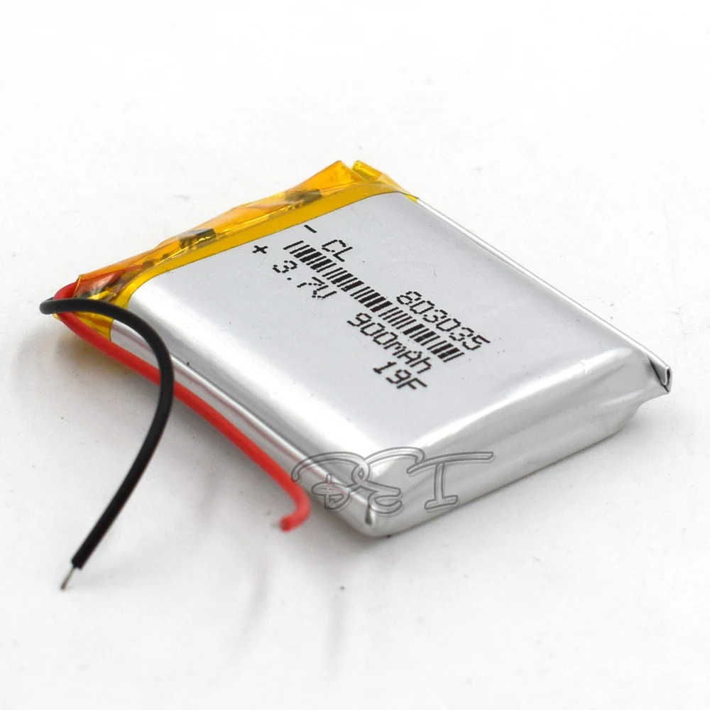 

10Pcs Lithium Polymer Battery 803035 3.7V 900mah Rechargeable Liion Cell Li-Po For DVD PAD PDA MP5 GPS Digital Product Navigator