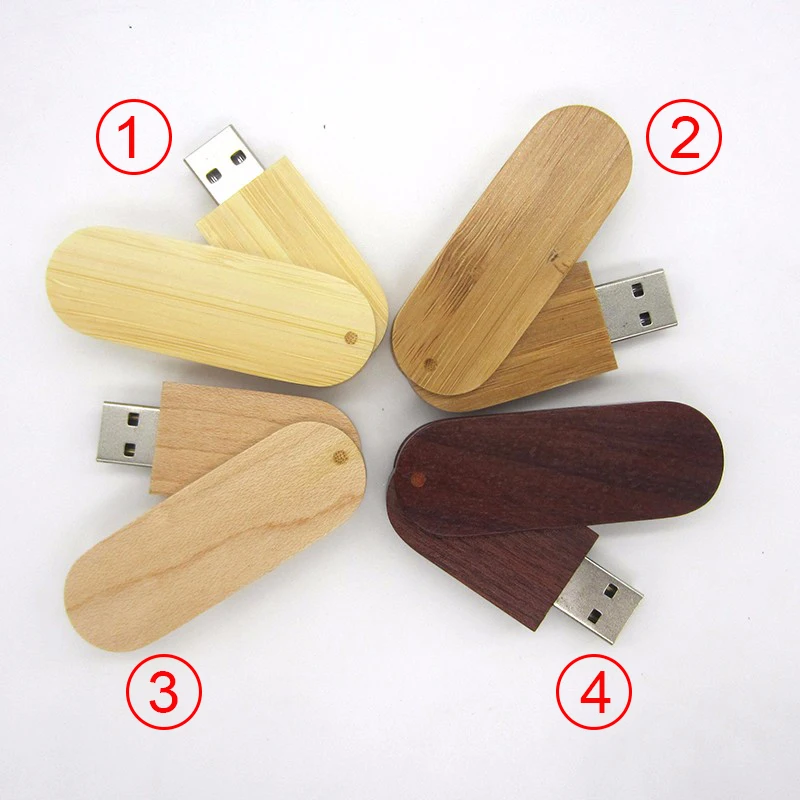 Unidad Flash Usb de madera, Pendrive de 4gb, 8gb, 16gb, 32GB, 64 gb, capacidad Real, regalo creativo