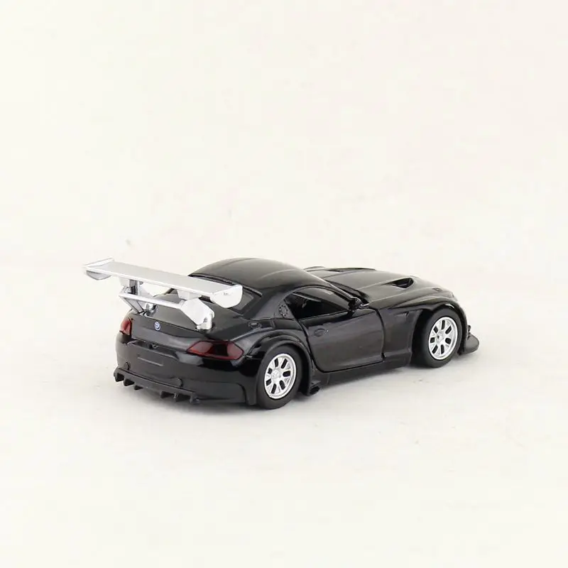 Diecast Metal Toy Model 1:38 Scale BMW Z4 GT3 Racing Car Pull Back Doors Openable Educational Collection Gift Kid Match Box