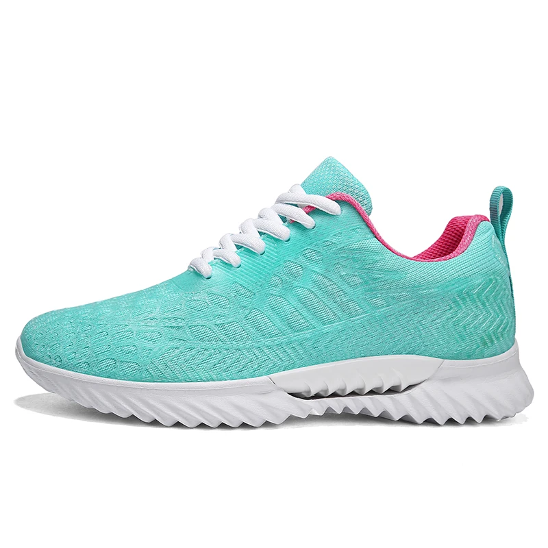 

2021Mesh Sneakers Couple Lightweight Breathable Platform Wear-Resistant Running Shoes Fashion Casual Lac-Up Comfortable Sneakers