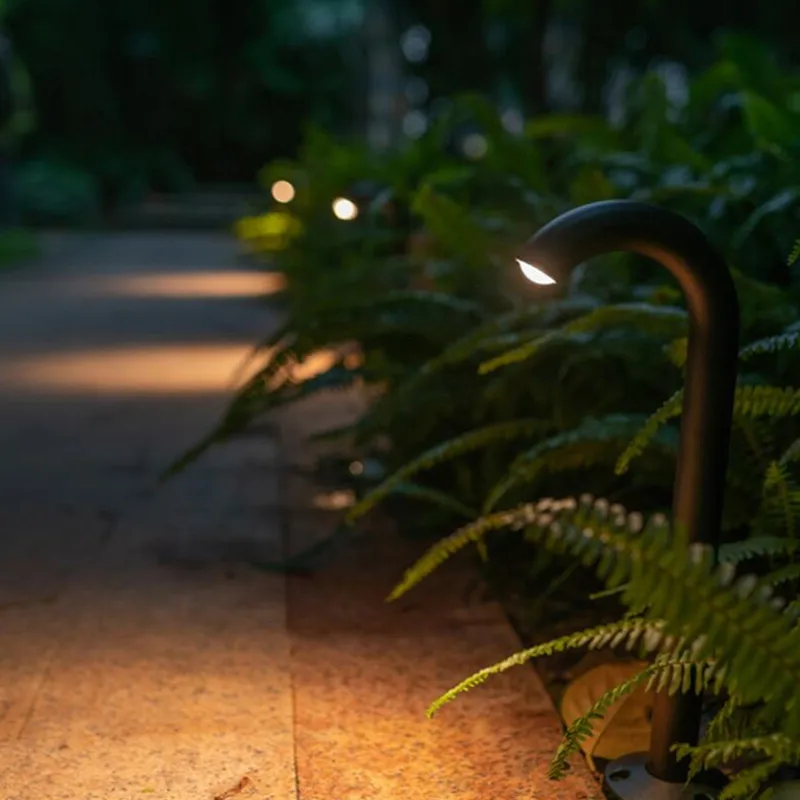 Outdoor Water Faucet Garden Lawn Lamp Waterproof Courtyard Pathway COB Spotlight Pillar Lamp Villa Park Bollards Light 85-265V