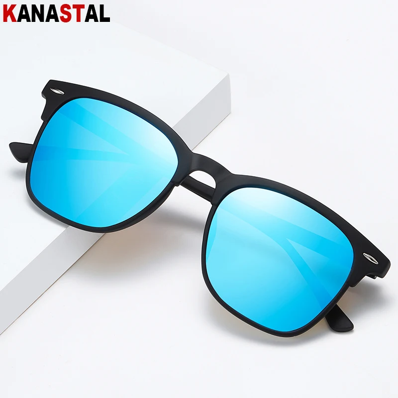 Men Polarized Sunglasses Mirror Eyeglasses Women Square Sport Sunglasses Male UV400 Driving Fishing Camping Sun Glasses Eyewear