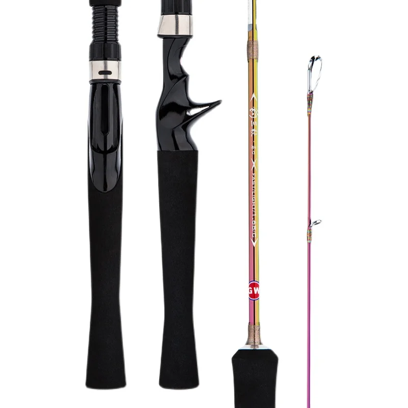 

1.65M 1.8M Lure Rod De Pesca UL Power Spinning Casting Olta with Reel Sets Carbon Fiber Peche En Mer Pole Black Fish