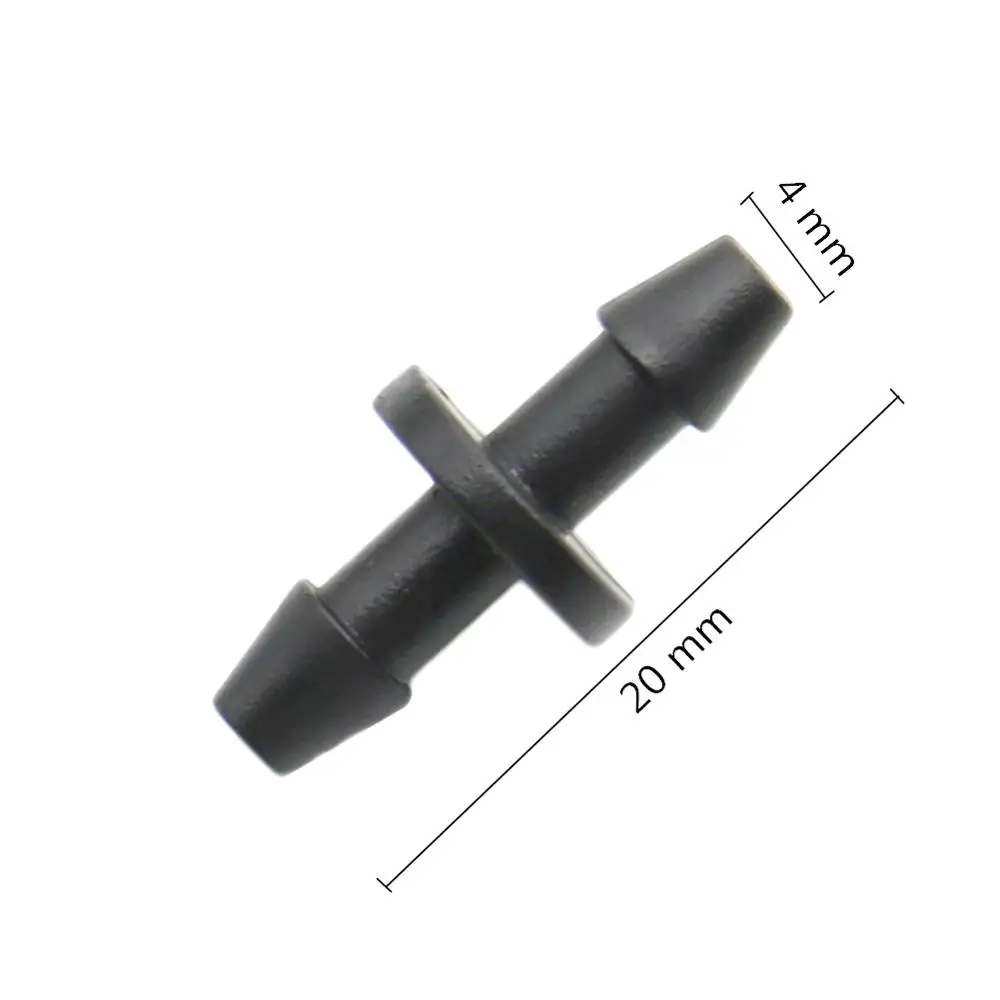 3mm Quick Connector Double Barbed Connector Tank Adapter Tap  Fitting Hose Fittings Industrial Cooling for 1/8