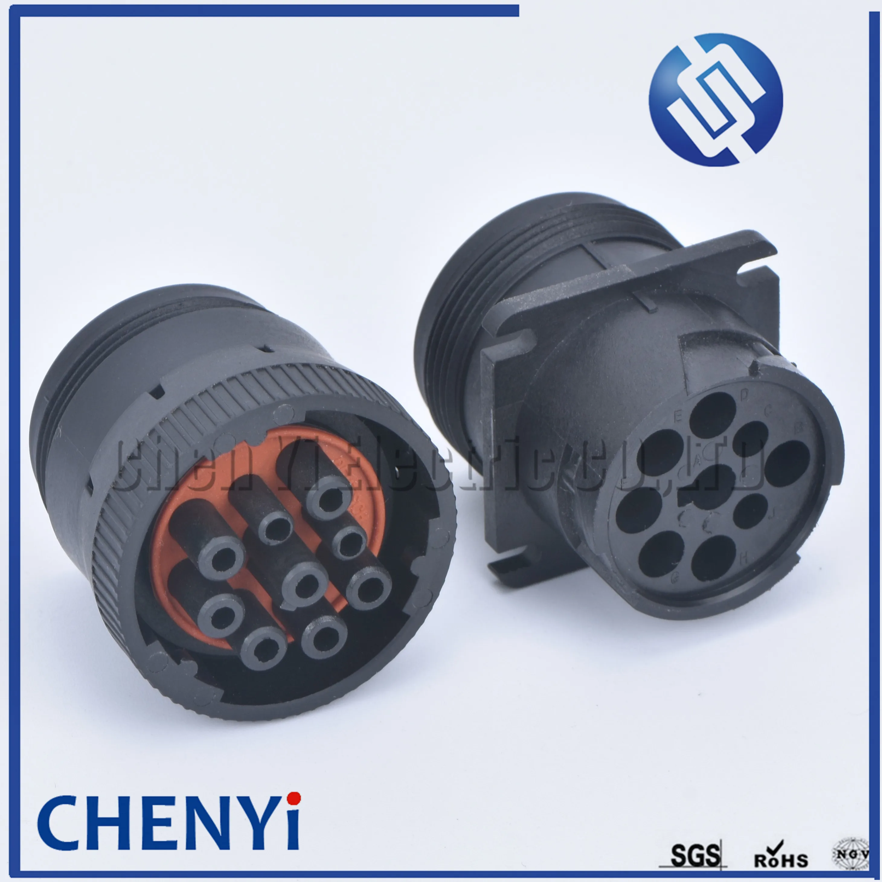 1 set Deutsch 9 pin waterproof auto connector Diagnosctic Tool circular Connector HD16-9-1939P HD16-9-1939S for Track J1939