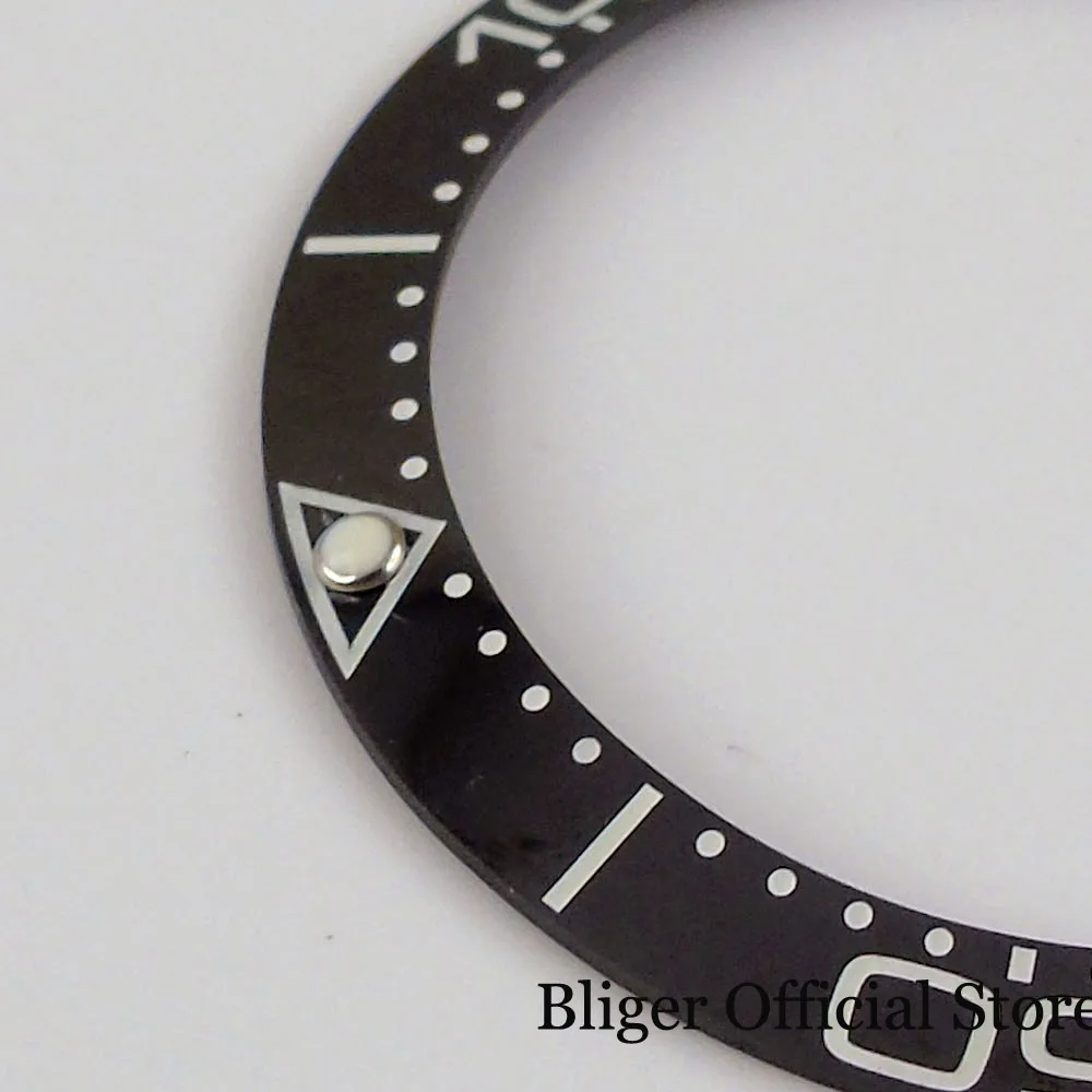 Slope Luminous Marks 38mm Ceramic Watch Bezel Ring Insert for 40mm Watch