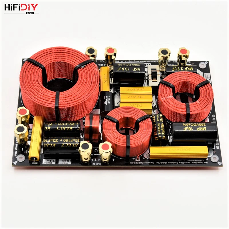 HIFIDIY مرحبا نهاية JX-033C 3 طريقة 3 وحدة اللغة (مكبر + منتصف + باس) ايفي المنزل مكبرات الصوت تردد مقسم كروس مرشحات
