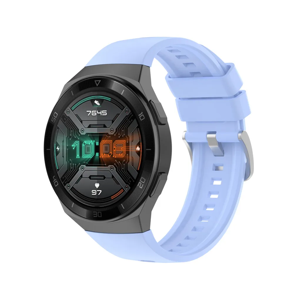 Esporte pulseira de relógio de silicone para huawei relógio gt 2e gt2e original smartwatch banda substituição acessórios pulseira cinto