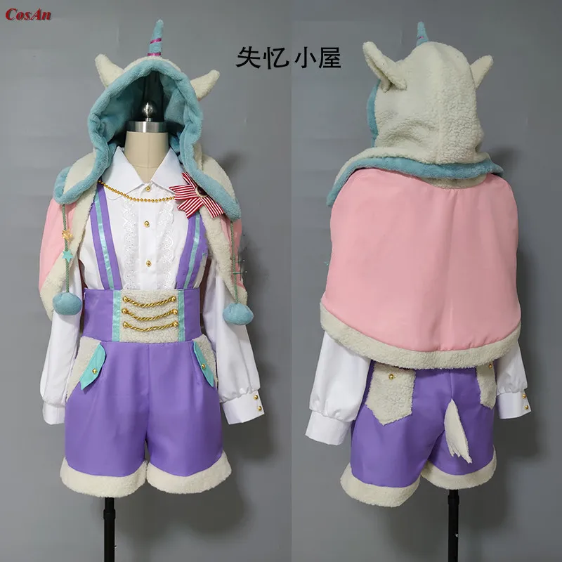 Hot Game Ensemble Stars Himemiya Tori Cosplay Costume Unicorn Lovely Uniform Activity Party Role Play Clothing Custom-Make Any