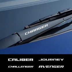 Car Windshield Wiper Stickers Accessories For Dodge AVENGER CALIBER CARAVAN CHALLENGER CHARGER DART DURANGO JOURNEY NITRO RAM
