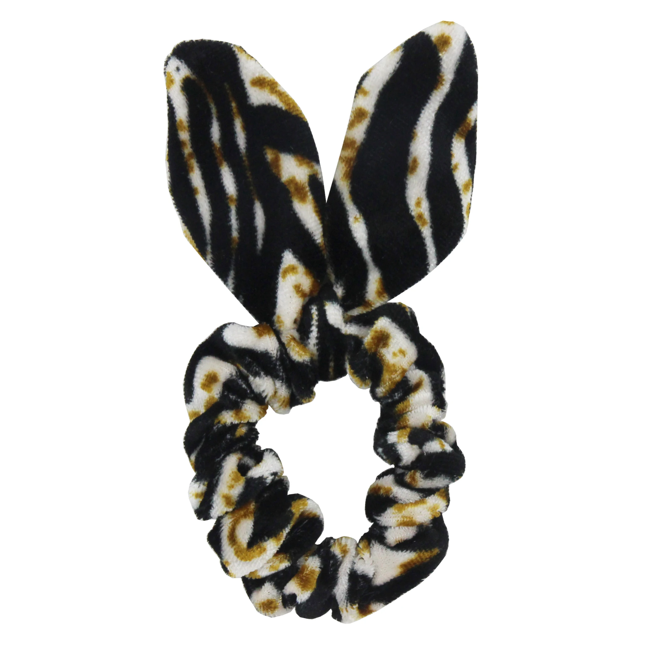 Furling Girl 1 PC Leopard Velvet Hair Scrunchies Zebra Printing Elastic Hair Bands Fashion New Women Headware Hair Accessories