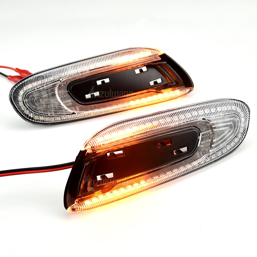 

2PCS Led Dynamic Side Marker Turn Signal Indicator Repeater Light lamp Sequential Blinker For MINI COOPER F55 F56 F57 2011-2020