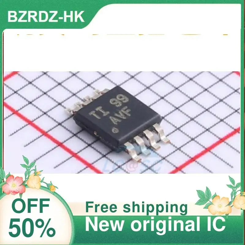 10PCS TLV272CDGKR  AVF MSOP-8  CMOS New original IC