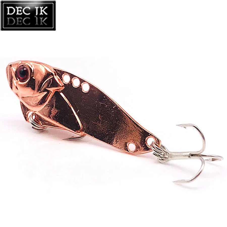 Cicada Lure Sinking Wobbler Metal Vib Rattlin Spoon Lures For Winter Fishing Bass 1PCS Vivid Artificial Hard Fake Baits 3D Eyes
