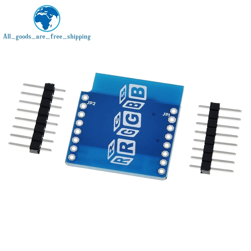 TZT   WS2812B RGB SHIELD for WeMos D1 mini
