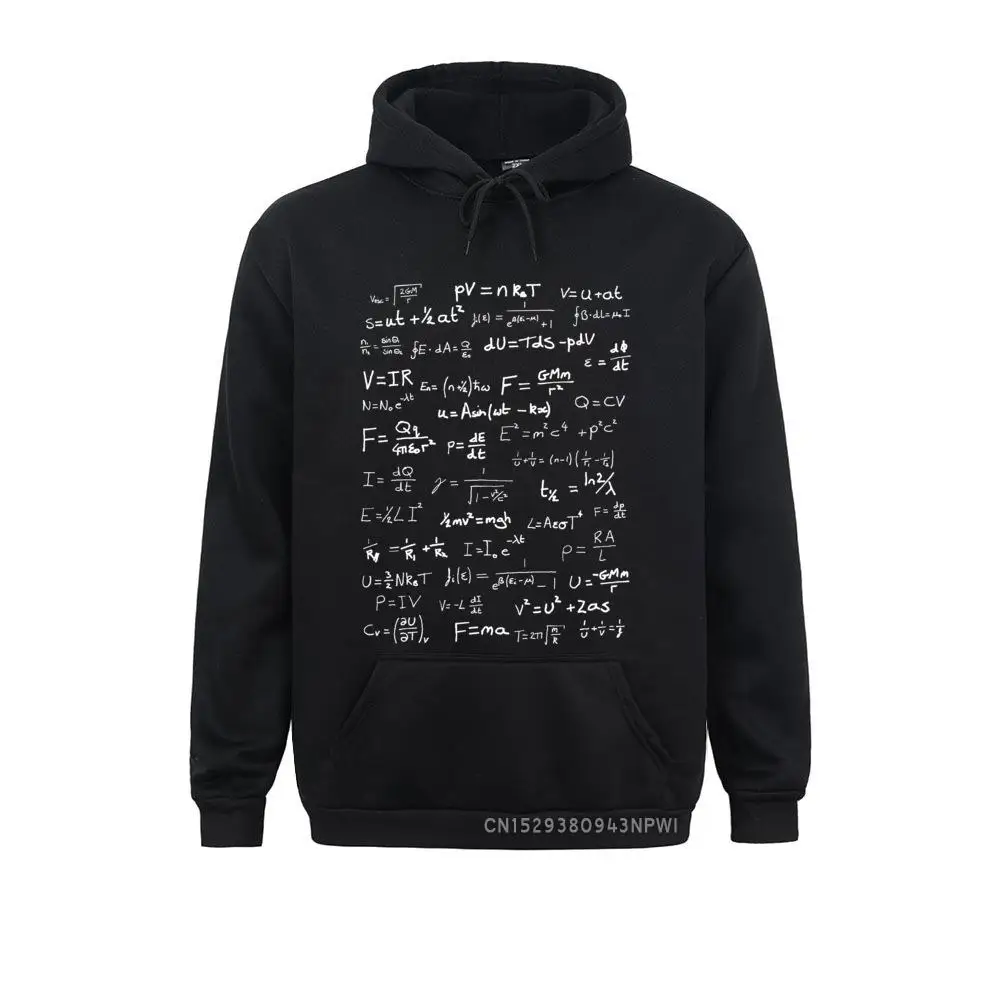 

Physics Equation Science Hoodie Men Math Nerd Male Sportswear Funny Basic Coats Hooded Clothes Winter Sweatshirts