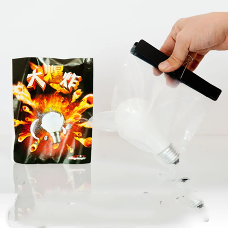 Demolish Bulb Big Bang Exploding Light Bulb Mind Magic Tricks 1pcs Illusions Mentalism Stage Close Up Magic Show