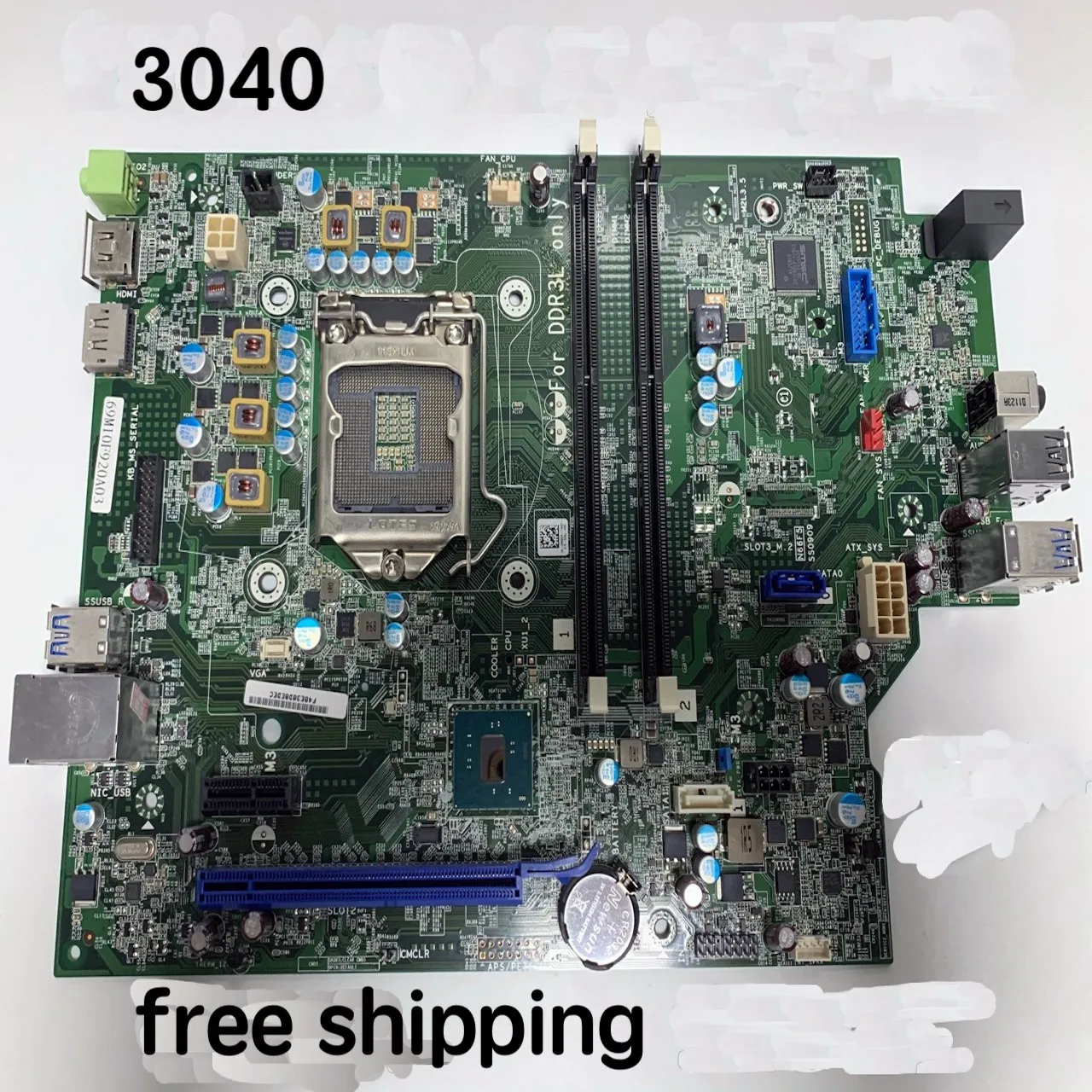 

CN-05XGC8 KB-6160 For Inspiron 3040 SFF Motherboard 5XGC8 9N86R 09N86R 05XGC8 Mainboard 100%tested fully work