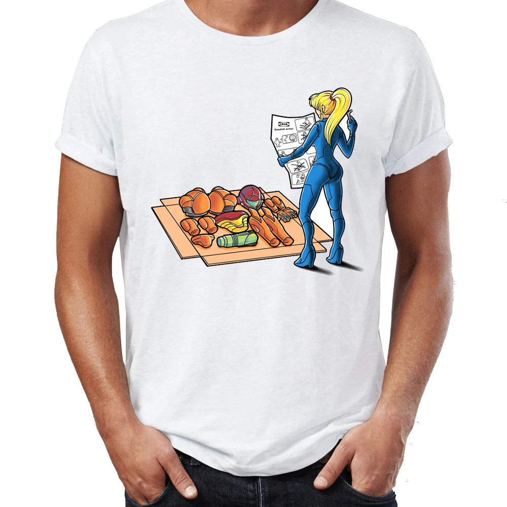 تي شيرت رجالي جديد سويدي ميترويد أرمور ساموس آران أرتسي عمل فني رائع مطبوع تي شيرت الهيب هوب تي شيرت بلايز Harajuku ملابس الشارع #1