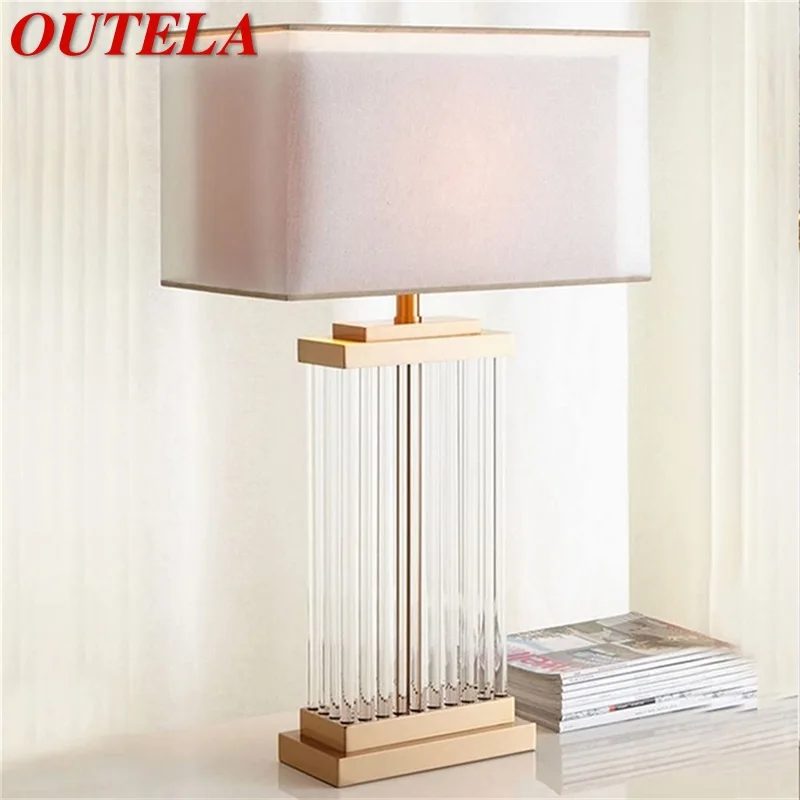 lampada de mesa nordica outela abajur retangular moderno e criativo com luz de mesa led para casa e sala de estar 01