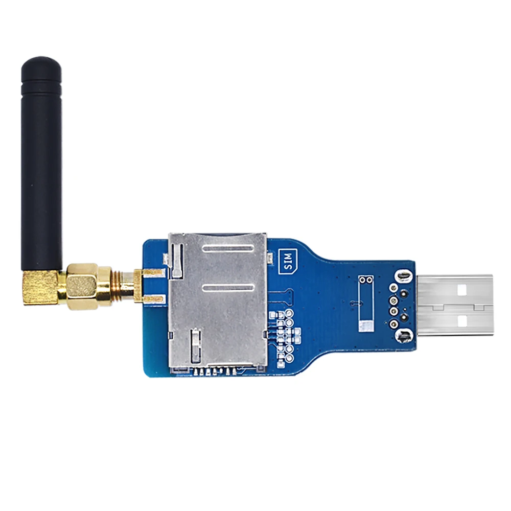 USB to GSM Module Quad-band GSM GPRS SIM800C SIM800 Module For Wireless Bluetooth Module SMS Messaging With Antenna