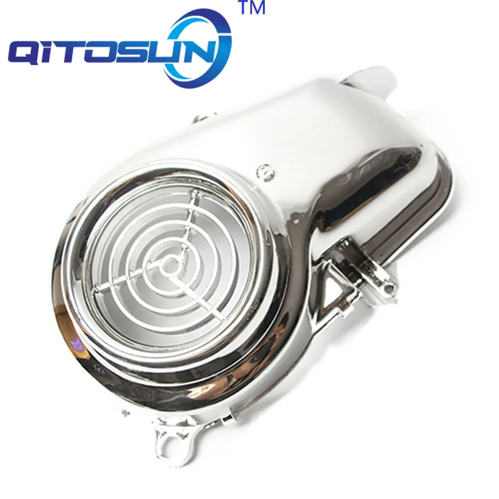 Motorcycle Accessories For 5SU SA16J JOG50 ZR EVOLUTION Motorcycle scooter chrome fan cover