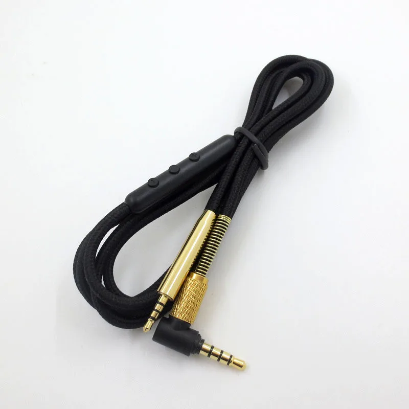 Replacement Audio Cable For AKG Y40 Y50 Y45 For CREATIVE LIVE2 JBL S700 For Bose QC25 OE2 QC35 Headphones 23 AugT3