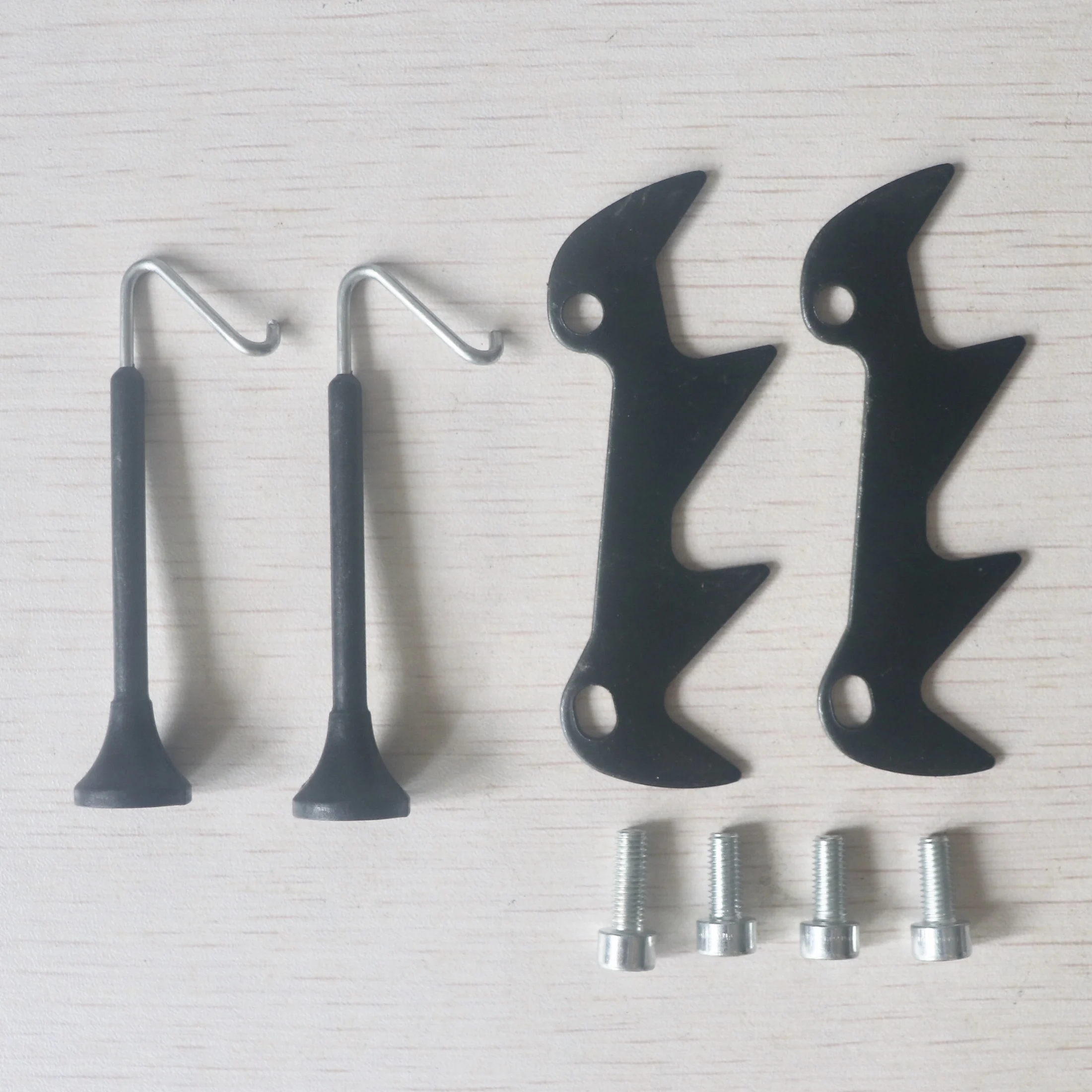 4PCS Chainsaw Choke Rod Felling Dog Bumper Kit Fits For 4500 5200 5800 45cc 52cc 58cc Throttle Lever Chain saw Spare Parts