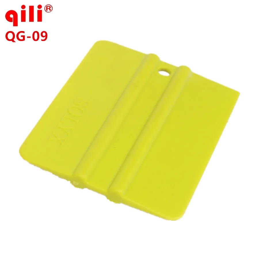 

Best Price QILI QG-09 Square Car Film Install Tool Viechle Sticker Wrapping Squeegee Car Scrapper Tools with Size 9.8x7.1cm